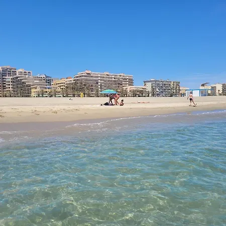 T2 Ensoleille Pour 4 Face Avec Parking A - Fr-1-794-105 Canet-en-Roussillon