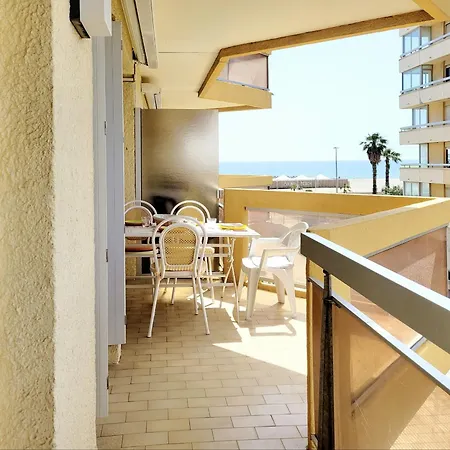 Apartment T2 Ensoleille Pour 4 Face Avec Parking A - Fr-1-794-105 Canet-en-Roussillon