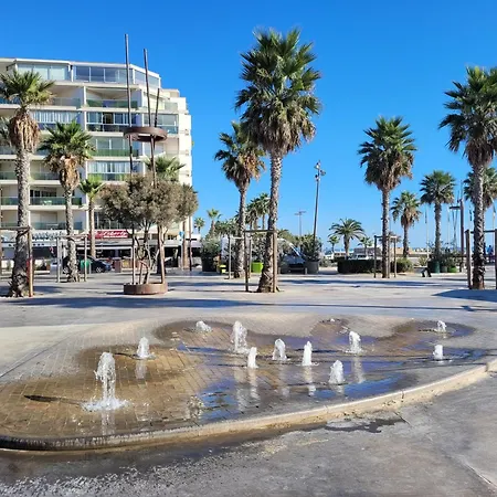 Apartment T2 Ensoleille Pour 4 Face Avec Parking A - Fr-1-794-105 Canet-en-Roussillon